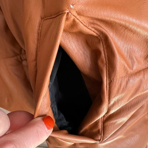 NVLT Vegan Puffer Coat - Picture 7 of 14